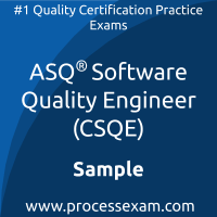 CSQE Dumps PDF, Software Quality Engineer Dumps