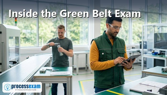 ASQ Six Sigma Green Belt CSSGB certification badge with the question of which jobs it leads to