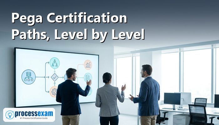 Pega professionals working through system architect, business architect and decisioning certification paths