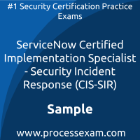 CIS-SIR Dumps PDF, Security Incident Response Implementation Specialist Dumps, download CIS-Security Incident Response free Dumps, ServiceNow Security Incident Response Implementation Specialist exam questions, free online CIS-Security Incident Response exam questions