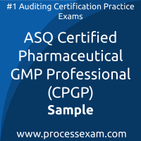 CPGP Dumps PDF, Pharmaceutical GMP Professional Dumps, download Pharmaceutical GMP Professional free Dumps, ASQ Pharmaceutical GMP Professional exam questions, free online Pharmaceutical GMP Professional exam questions