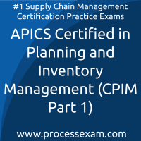 CPIM Part 1 Dumps, APICS Certified in Planning and Inventory Management Dumps PDF