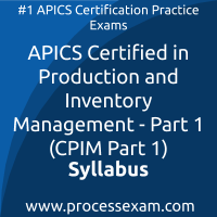 CPIM Part 1 dumps PDF, APICS CPIM Part 1 Braindumps, free CPIM 7.0 P1 dumps, Production and Inventory Management - Part 1 dumps free download
