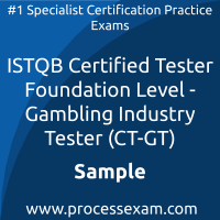 CT-GT Dumps PDF, Gambling Industry Tester Dumps, download CTFL - Gambling Industry Tester free Dumps, ISTQB Gambling Industry Tester exam questions, free online CTFL - Gambling Industry Tester exam questions