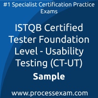 CT-UT Dumps PDF, Usability Testing Dumps, download CTFL - Usability Testing free Dumps, ISTQB Usability Testing exam questions, free online CTFL - Usability Testing exam questions