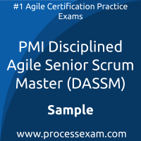 DASSM Dumps PDF, Disciplined Agile Senior Scrum Master Dumps, download DA free Dumps, PMI Disciplined Agile Senior Scrum Master exam questions, free online DA exam questions
