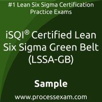 LSSA-GB Dumps PDF, Lean Six Sigma Green Belt Dumps