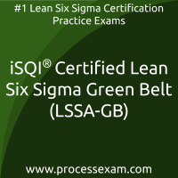 LSSA-GB dumps PDF, Lean Six Sigma Green Belt dumps, iSQI LSSA-GB Braindumps