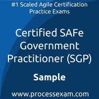 SGP Dumps PDF, Government Practitioner Dumps, download Government Practitioner free Dumps, SAFe Government Practitioner exam questions, free online Government Practitioner exam questions