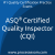 ASQ Certified Quality Inspector (CQI) Practice Exam