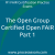 The Open Group Certified Open FAIR Part 1 Practice Exam