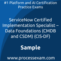 CIS-DF Dumps PDF, Data Foundations Dumps, download CIS-Data Foundations free Dumps, ServiceNow Data Foundations exam questions, free online CIS-Data Foundations exam questions