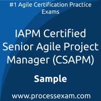 CSAPM Dumps PDF, Senior Agile Project Manager Dumps, download Senior Agile Project Manager free Dumps, IAPM Senior Agile Project Manager exam questions, free online Senior Agile Project Manager exam questions