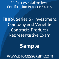 Series 6 Dumps PDF, Investment Company and Variable Contracts Products Representative Exam Dumps, download Investment Company and Variable Contracts Products Representative Exam free Dumps, FINRA Investment Company and Variable Contracts Products Representative Exam exam questions, free online Investment Company and Variable Contracts Products Representative Exam exam questions