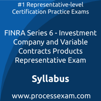 Series 6 dumps PDF, FINRA Series 6 Braindumps, free IR dumps, Investment Company and Variable Contracts Products Representative Exam dumps free download